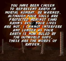 Image n° 4 - screenshots  : Mortal Kombat 3 (Beta)